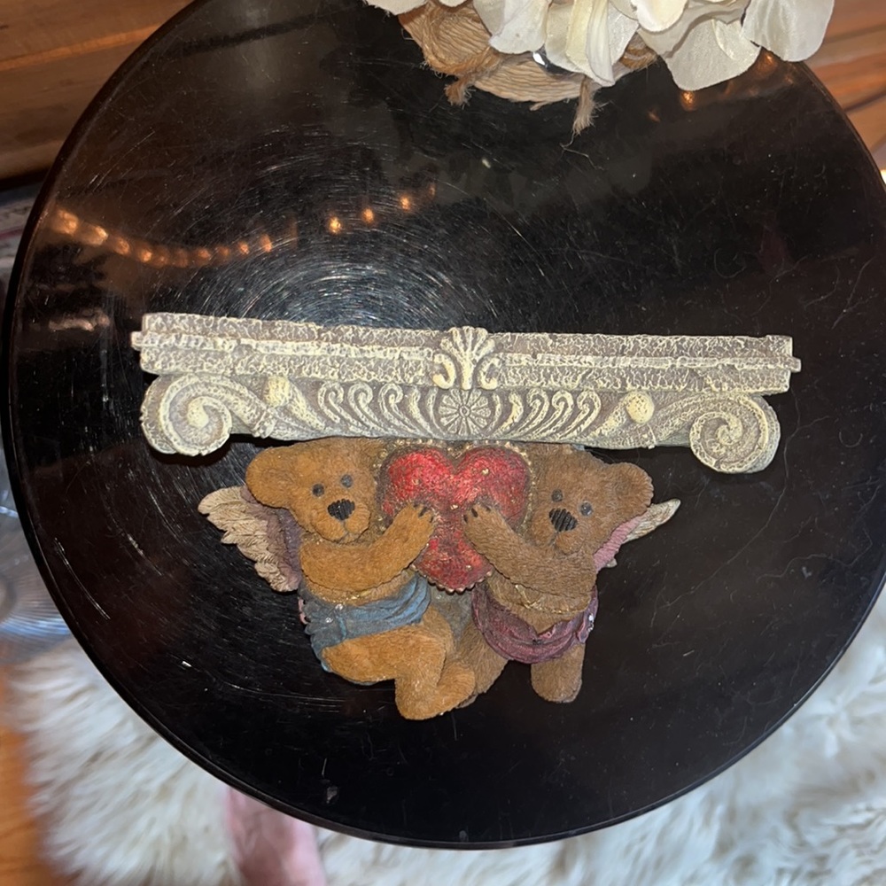 Boyds Bears shelf 5x5 ANGELS FLY HIGH LAND SOFTLY TEACH LIFE VALUABLE LESSONS